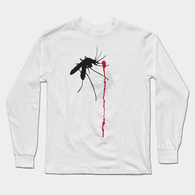 Minnesota Mosquito Bite Long Sleeve T-Shirt by irfankokabi